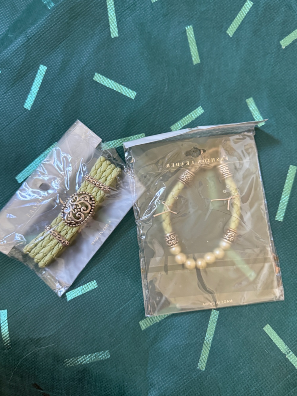 Light Green Magnetic Bracelets